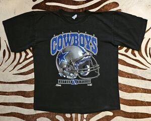 Vintage 1992 Dallas Cowboys Salem Sportswear Graphic Tee Sz XL